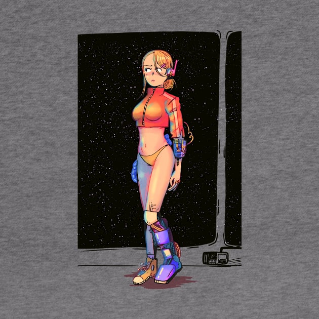 space girl by tuffghost